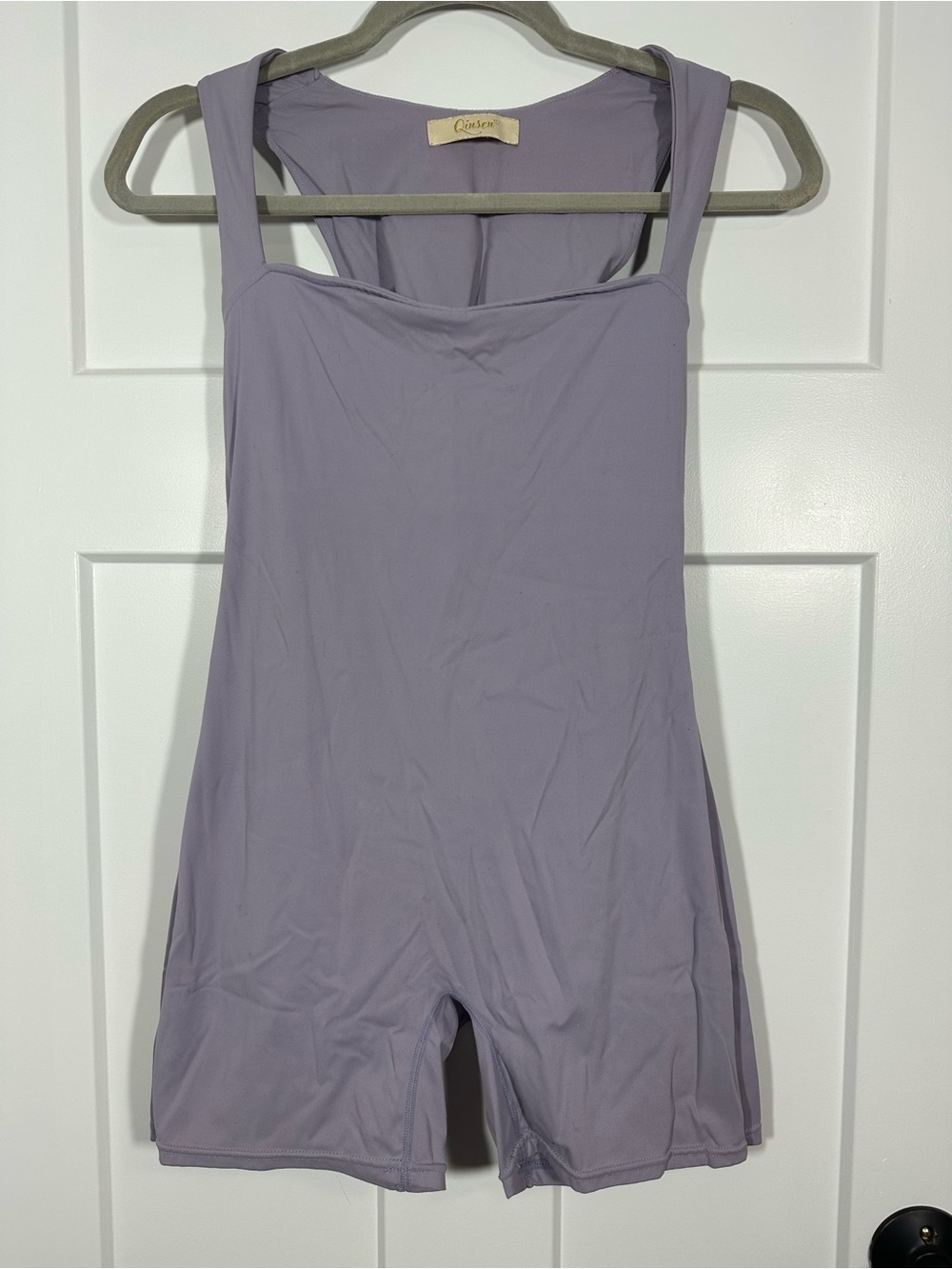 Lavender Sleeveless Romper Jumpsuit